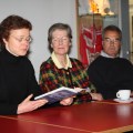 Ruth Damwerth reading Gundi Busch Biografie
