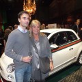Grete Qviberg med son