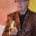 Lars-Åke Wilhelmsson med banan