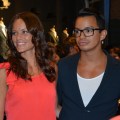 Sofia Hellqvist med William Värnild