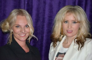 Linda Sundblad med sällskap