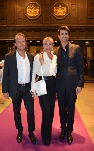 Stephanie Bonn och Frank Bonn med Hans Hjelmqvist