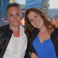 Linda Haglund med sällskap