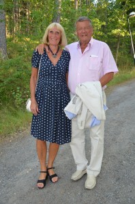 Rolf Friberg med fru