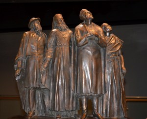 4 Religions, Jewish, Greek Orthodox, Muslem, Hinduism