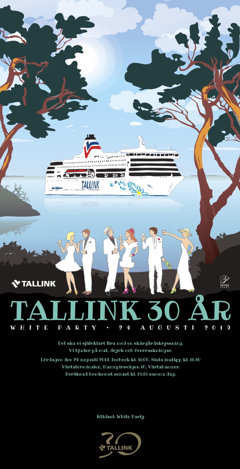 Inbjudan-Tallink 30 år