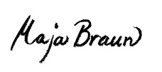 Maja Braun Logga